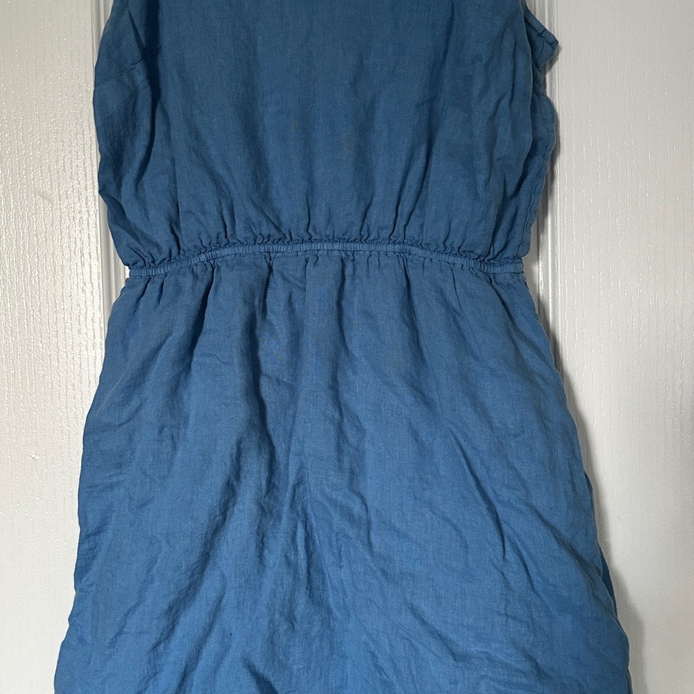 J. Crew Linen Cami Dress